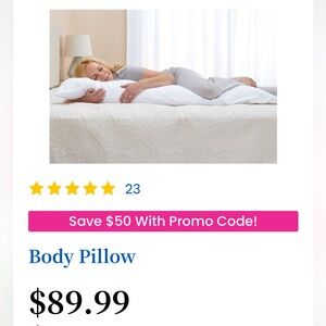 My Pillow body pillow